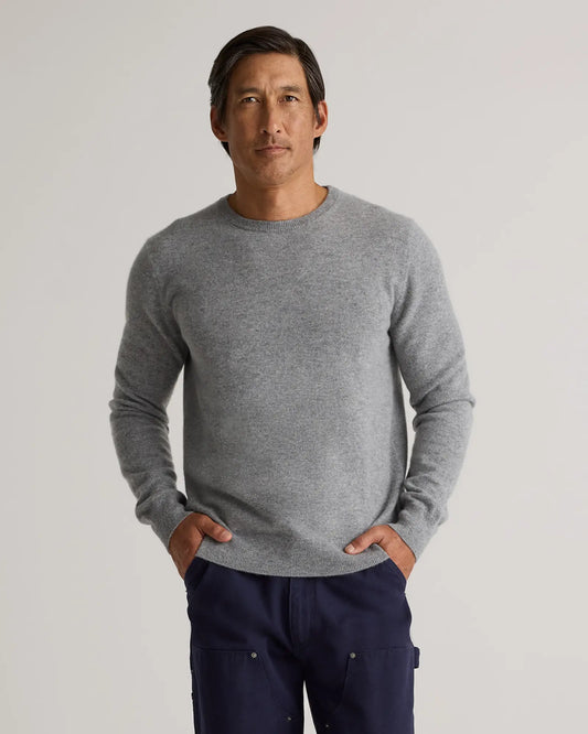 Mongolian Cashmere Crewneck Sweater